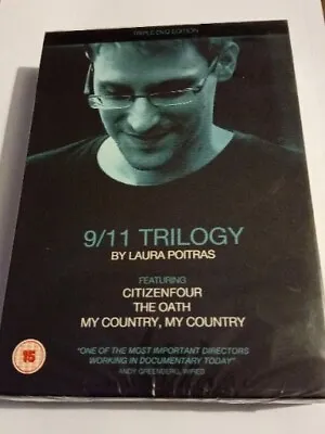 9 / 11 TRILOGY 3 X DVD BOX SET NEW & SEALED LAURA POITRAS CITIZENFOUR THE OATH  • £5.99