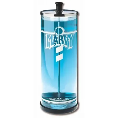 4 MARVY DISINFECTANT JAR (GLASS) 38 OZ Heat Resistant Glass Has The Classic Look • $29.99
