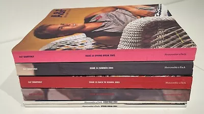 4 Bruce Weber 2003 A&F Quarterly Abercrombie & Fitch Fashion Catalogs • $99.99