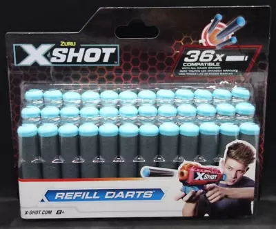 36 Pack Zuru NERF X-Shot Excel Soft Foam Darts Compatible All Major Brands • $9.99