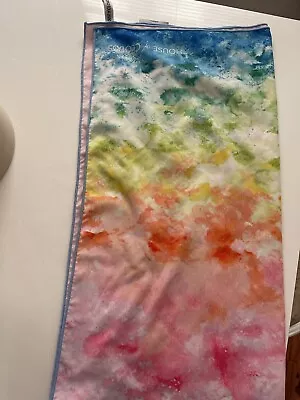 House Of Clouds Yoga Mat Towel  66x24” Tie Dye • $11