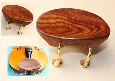 1 Piece Natural Rosewood Violin Chin Rest 4/4 Violin Parts • $9.49