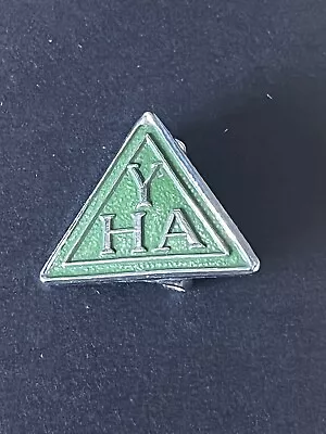 YHA = Youth Hostels Association Green Enamel Badge Logo • £1.50