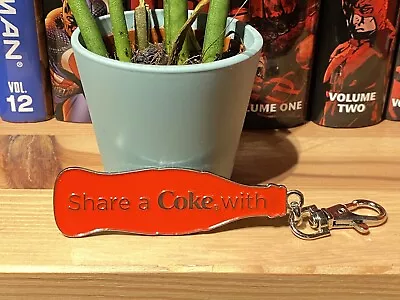  Share A Coke With  Coca Cola Bottle Keyring Collectible • £4.49