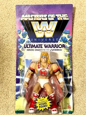 New & Sealed 2020 WWE MASTERS OF THE UNIVERSE ULTIMATE WARRIOR WAVE 6 Unpunched • $18.88