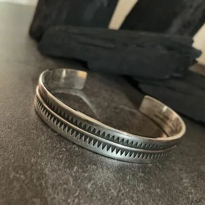 New Vintage Bracelet Bracelet Pure Silver Cuff Bracelet Men's And Women's • $10.98