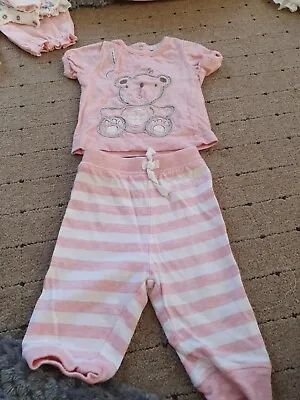 Zip Zap Baby Girl 2 Piece Outfit Age 0 To 3 Month (B41) • £3