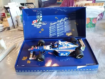 Minichamps Williams Renault FW19 Jacques Villeneuve 1997 World Champion 1/18 • $105.50