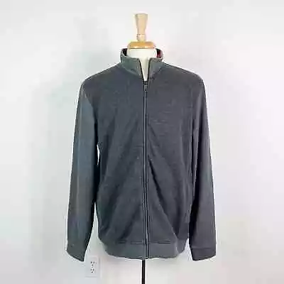 Ted Baker London Bonfyre Slim Fit Knit Gray Jacket 42 • $33.60