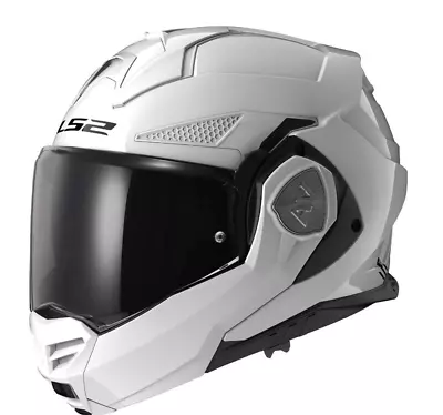 LS2 Advant X Gloss White Modular Helmet - 3XL • $225