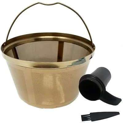 GoldTone Stainless Steel 8-12 Cup Basket Coffee Filter - Mr. Coffee Black+Decker • $12.99