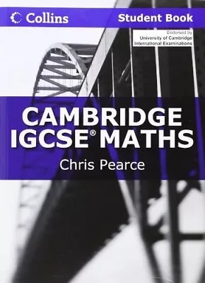 Cambridge IGCSE  Maths Student's Book (Collins Cam... By Pearce Chris Paperback • £3.49