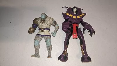 1997 Mummies Alive Armon & Evil Sorcerer Scarab Action Figures • $15.49