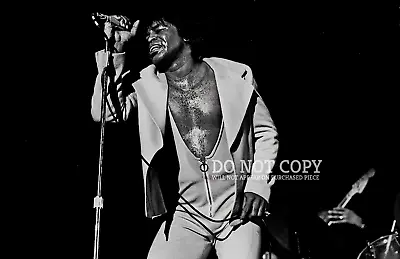 James Brown Photograph 11 X 17 - Magnificent 1973 Live Shot - Photo Poster Print • $22.99