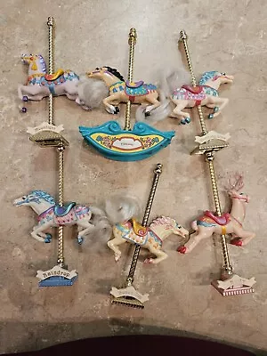 Vintage Matchbox Carousel Horses • $73.99