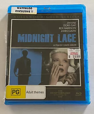 Midnight Lace Blu-Ray Region B (New/Sealed) Doris Day Thriller/Mystery • $11.39