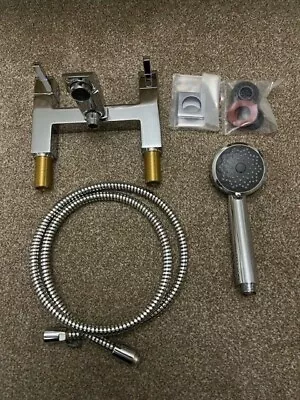 Taps Bath & Shower Filler Kit For Bath Deck Mounting Top Quality Kludi Rak • £49.95