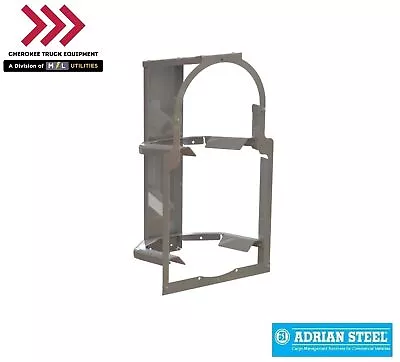 Adrian Steel 130150TR Tank Rack 1-30 Lb 1-50 Lb Gray • $325.95