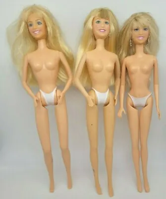 2007 Disney HANNAH MONTANA / MILEY CYRUS Nude Doll Lot Of 3 • $14.99