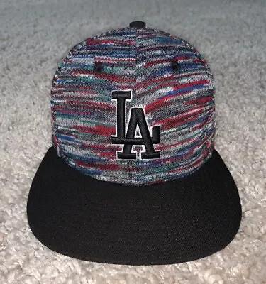 Vintage LA Dodgers Snapback Hat - New Era 9FIFTY / Unique Excellent Condition • $22