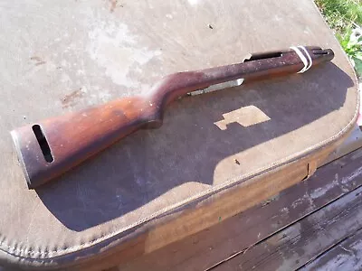 WWII M1 Carbine Saginaw Type II Oval Cut Low Wood Stock SG Stamped Original M-1 • $449.95