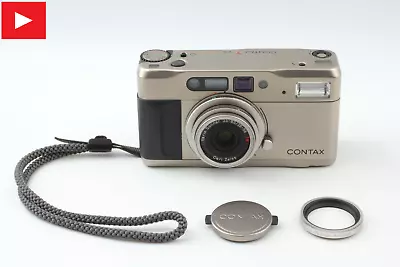 【EXC +5 W/ Strap Cap Filter】 Contax TVS Point & Shoot Film Camera From JAPAN • $686.48