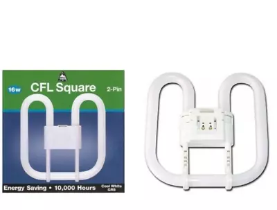 Bell Cfl Square Bulb 16 W 2-in 10000 Hours 1050lm Warm White Gr8 • $12.99