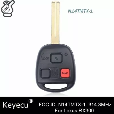 For Lexus RX300 1999 2000 2001 2002 2003 Keyless Remote Key Fob FCC ID N14TMTX-1 • $19.43