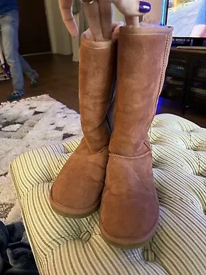 UGG Classic Tall II Women's Boot Size 6- Chestnut • $30