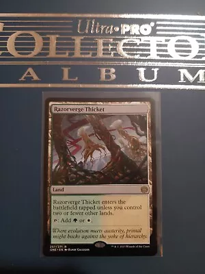 Razorverge Thicket - Phyrexia: All Will Be One (ONE) MTG M/NM • $2.15