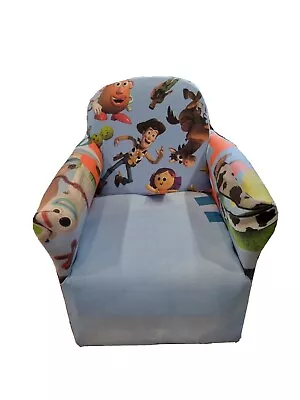 Kids Childrens Chair Armchair Baby Sofa Seat Fabric Upholstered Playroom • £37.99