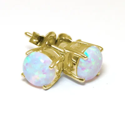 $199.23 • Buy  Opal Stud Earrings 9ct Gold 2ct Unicorn Tear Opals UK Hallmarked