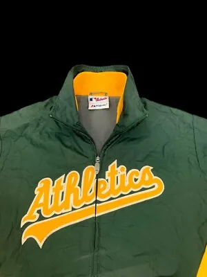 Oakland Athletics A's Dugout Jacket Authentic Collection Majestic Therma Base  • $109.50