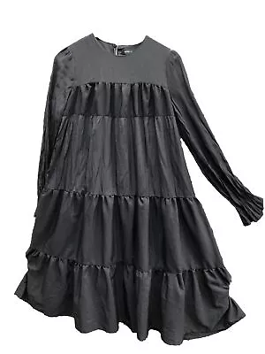 Wednesday Adams Goth Ruffle Dress BB • $30