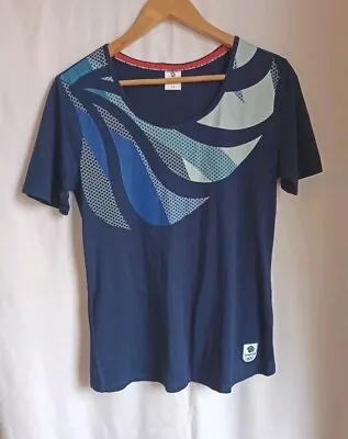 Team GB 2012 London Olympics Ladie's Blue T-Shirt Size UK 14 • £7.98