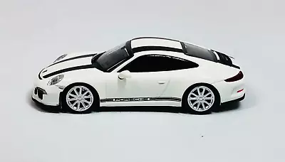 Minichamps 1/87 HO Porsche 911 R White/Black Stripes 870066226 SALE! • $11.99