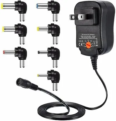 For Power Cord VTech Monitor 12W 3-12V Universal AC To DC Power Wall Adapter  • $13.65