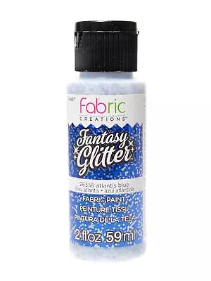 Fabric Creations Fantasy Glitter Fabric Paints • $11.87