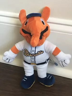 Montgomery Biscuits Big Mo Mascot Factory Doll Plush Minor League Baseball RARE • $27.95