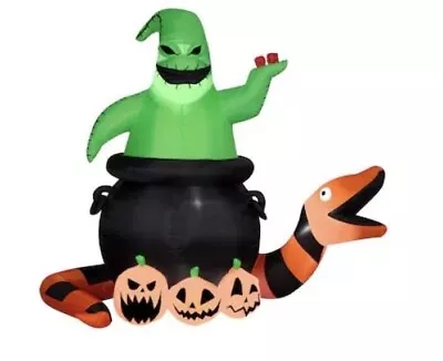 Disney 6.56-ft Pre-Lit The Nightmare Before Christmas Oogie Boogie Inflatable • $139.99