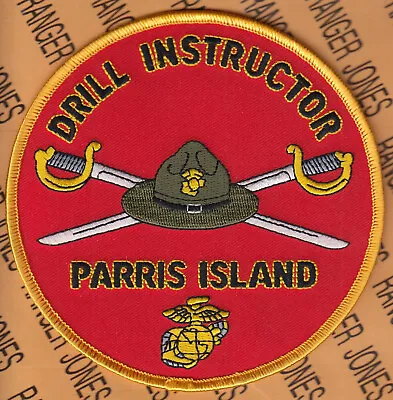 USMC Marine Corps Recruiting Depot Parris Is. Drill Instructor DI ~5  Patch M/e • $7
