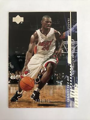 Jamal Mashburn 2000-01 Upper Deck Ud Exclusives/500 #18- Miami Heat • $1.49