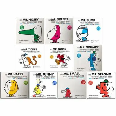 £4.99 • Buy Mr Men Colouring Book With Colourful Stickers - BRAND NEW Personalised Reading
