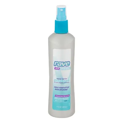 Rave 4X Mega Hold Non-Aerosol Hair Spray All-Weather Protection With Vitamin-Ri • $5.20