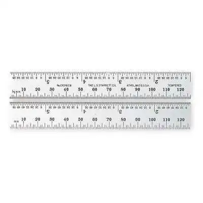 Starrett C636me-150 Steel RuleSpring Tempered6 InType 36 • $37.59