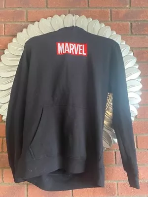 £2 • Buy Marvel Black Hoodie Size Small