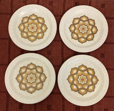 £12 • Buy 4 Royal Worcester Palissy Kalabar Dinner Plates 25.5cm