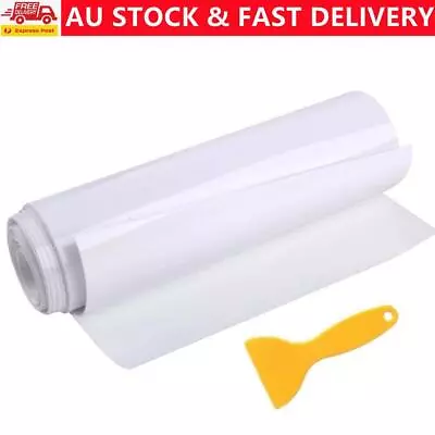 Car Paint Protection Film Clear PVC Anti Scratch Wrap Guard Roll Transparent 3M • $12.25