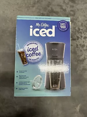 Mr. Coffee Iced Coffee Maker Single Serve Tumbler & Reusable Filter - Lavender • $30