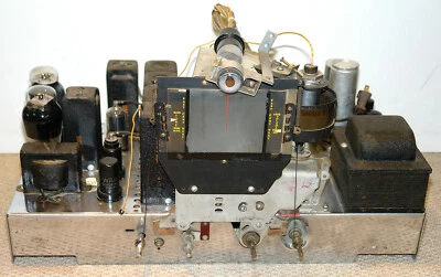 $99.99 • Buy RARE 1936 Montgomery Ward 62-313 Movie Dial Vacuum Tube Radio Chassis & Speaker